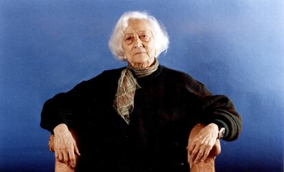 Anna Murià, fotografiada per Toni Catany el febrer del 1992.