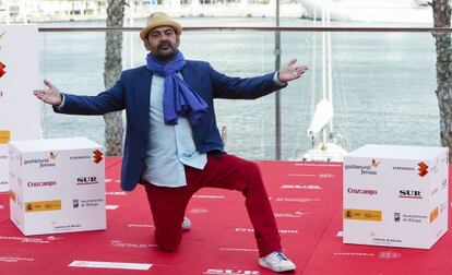 Jos&eacute; Corbacho, esta ma&ntilde;ana en el certamen de M&aacute;laga