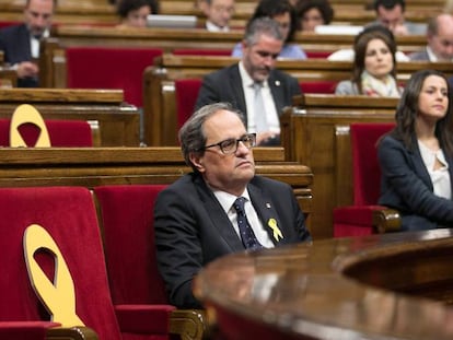 Catalan regional premier Quim Torra.