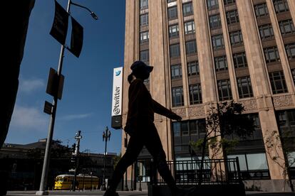 Las oficinas centrales de Twitter en San Francisco, California.