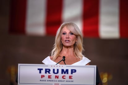 Kellyanne Conway, exasesora de Trump, en una imagen de agosto.