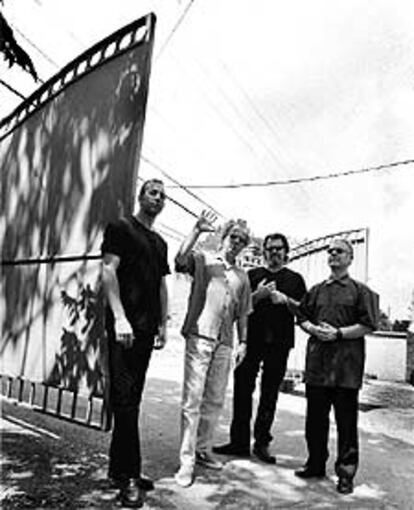 King Crimson, el grupo fundado por Robert Fripp.