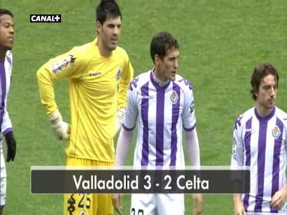 Valladolid 3 - Celta 2