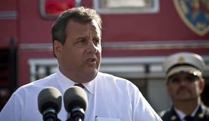 El gobernador de Nueva Jersey, Chris Christie. 