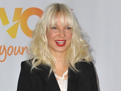 La cantante Sia, en una gala en California en diciembre de 2013.