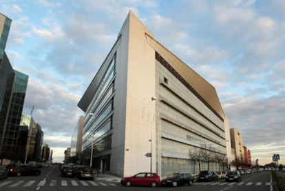 La nueva sede a la que se trasladará la concejalía, el edificio APOT de Campo de las Naciones.