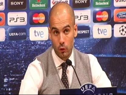 Guardiola: "En los últimos cinco años hemos llegado a semis o a la final"