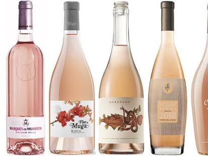 El rosa pálido está de moda en el mundo de los vinos
