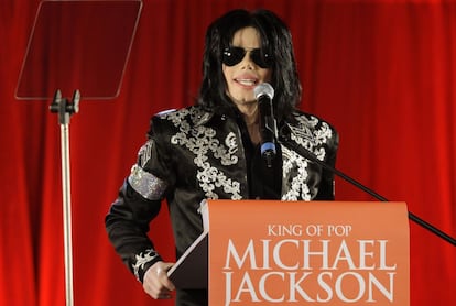 Michael Jackson, en marzo de 2009.