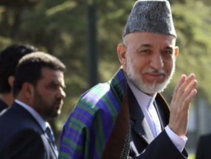 Hamid Karzai, presidente de Afganist&aacute;n. 