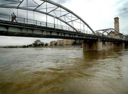 El Ebro a su paso por Tortosa