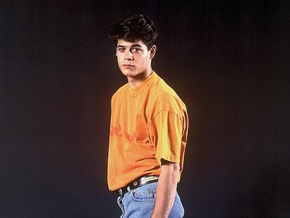 El actor Jorge Sanz, en 1989