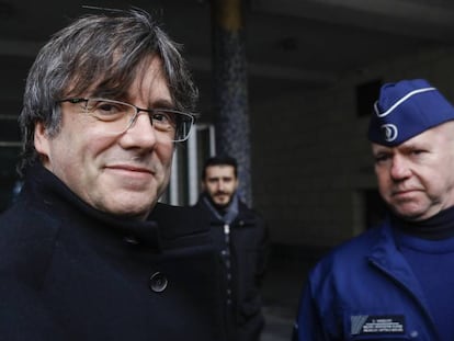 Carles Puigdemont, a Brusel·les.