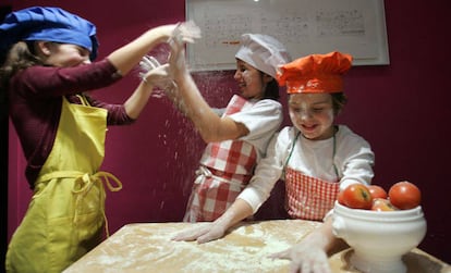 Taller de cocina en el restaurante barcelonés Sempronaiana.