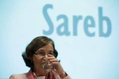 La presidenta de la sociedad encargada de dar salida a los activos inmobiliarios de la banca rescatada, Sareb, Belén Romana. EFE/Archivo