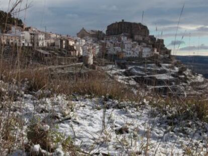 Llegan las primeras nieves del a&ntilde;o al pueblo castellonense. 