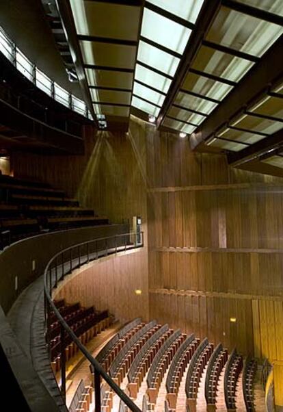 Una de las salas del Teatro Auditorio de San Lorenzo de El Escorial.