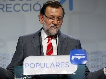 El presidente del Gobierno, Mariano Rajoy