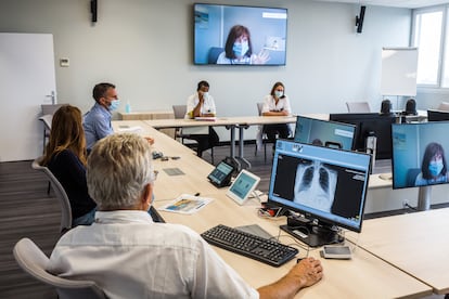 Hospital de telemedicina de Limoges (Francia). 
