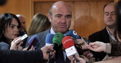 El Ministro de Economía, Luis de Guindos, en una imagen de archivo.