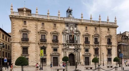 Fachada del Tribunal Superior de Justicia de Andalucía, cuya sede principal están en Granada