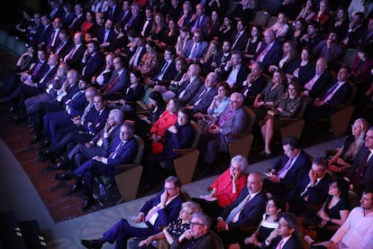 Invitados durante la gala de los premios Ortega y Gasset.