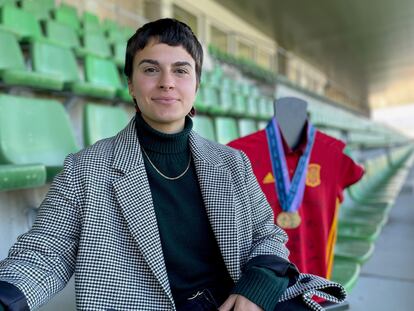 Irene López, ex futbolista del Madrid CFF.