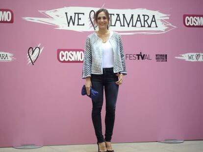 Tamara Falcó posa en Vitoria.