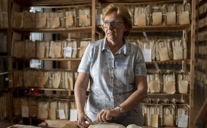 Liliane Mª Dahlmann, presidenta de la Fundación Casa Medina Sidonia, en el archivo.