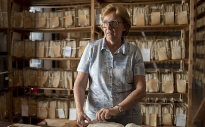 Liliane Mª Dahlmann, presidenta de la Fundación Casa Medina Sidonia, en el archivo. 