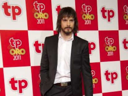 David Janer, protagonista de 'Águila Roja', en la gala TP de Oro 2012