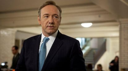 Kevin Spacey en House of Cards.