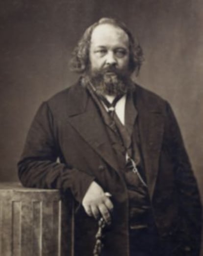 Bakunin, fotografiado por Nadar.