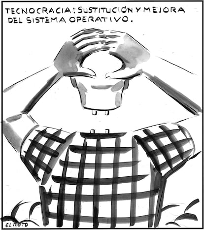 Viñeta de El Roto del 2 de mayo de 2025