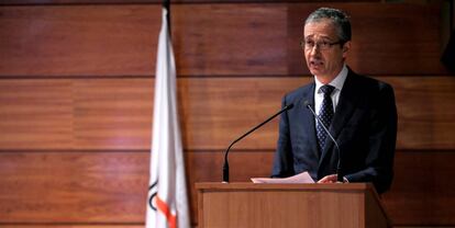 El gobernador del Banco de España, Pablo Hernández de Cos, pronuncia el sábado 31 la conferencia de clausura de los cursos de La Granda, en Asturias.