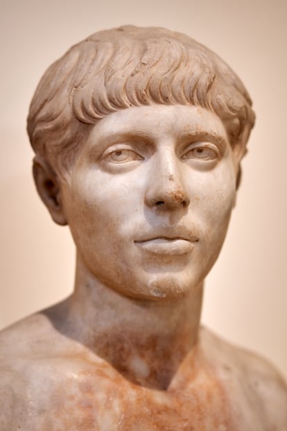 Busto de Heliogábalo perteneciente a la colección del Museo Capitolino de Roma.