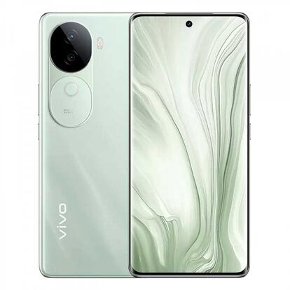 Nuevo smartphone VIVO V40e de color verde