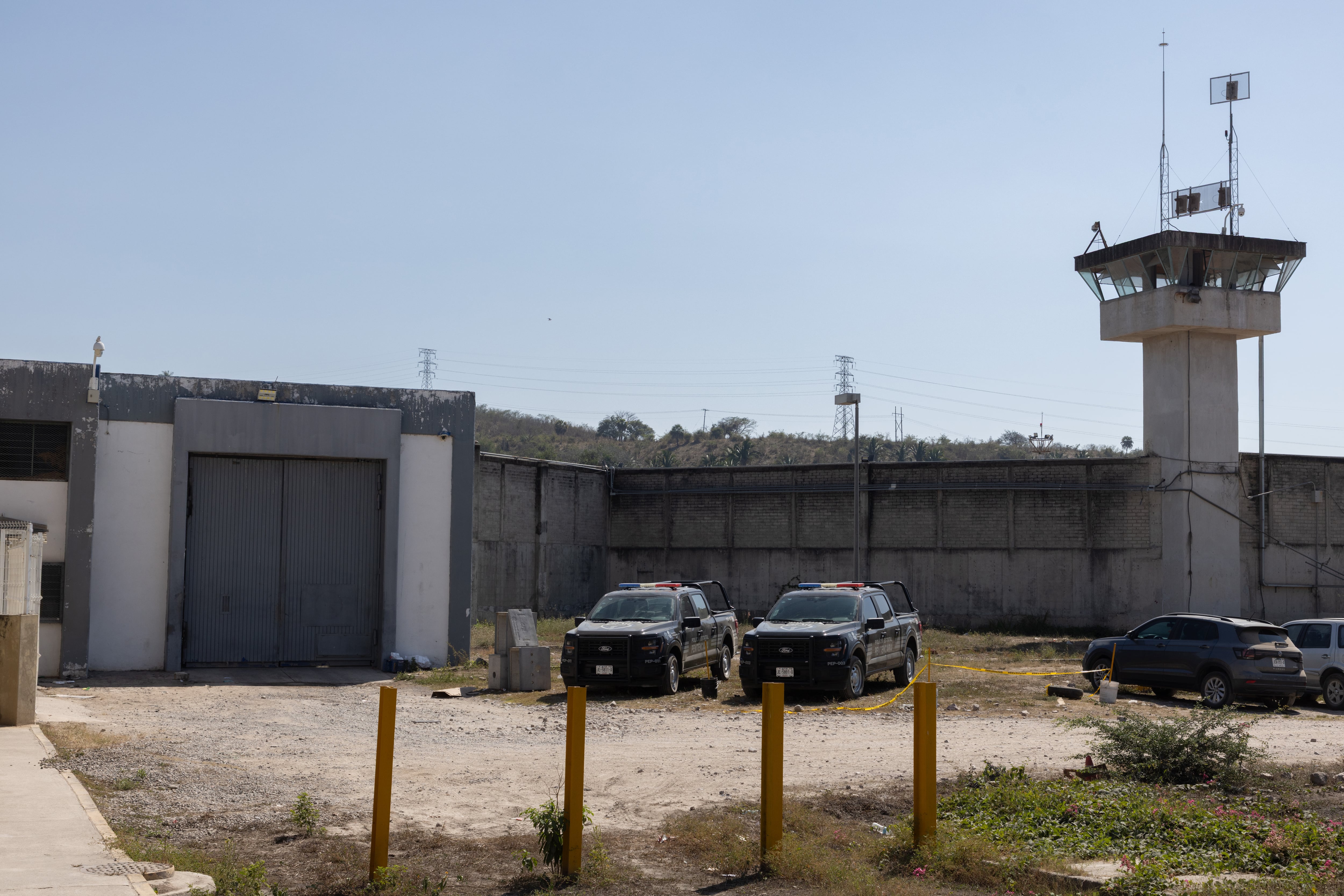 Fachada del penal de Ixtapa, en Puerto Vallarta.