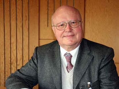 Gerhard Neukum, responsable de la cámara de <i>Mars Express</i>.