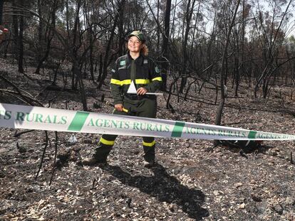 Lourdes Casademont és especialista en investigació d'incendis.