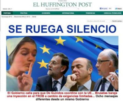 La edici&oacute;n de &#039;El Huffington Post&#039;, en Espa&ntilde;a 