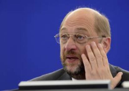 El presidente del Parlamento Europeo (PE), Martin Schulz. EFE/Archivo