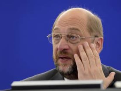 El presidente del Parlamento Europeo (PE), Martin Schulz. EFE/Archivo