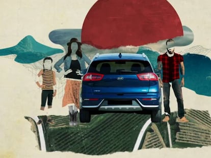 De O Rosal a Vigo en un Kia Niro