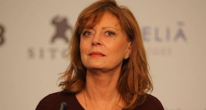 Susan Sarandon en el Festival de Cine de Sitges el pasado octubre.