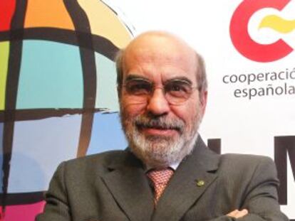 El director general de la FAO, José Graziano da Silva, ayer, en Madrid.