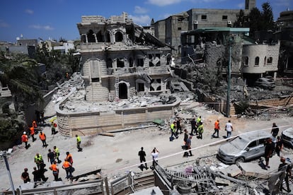 Misiles iraníes sobre Tamra, el pueblo israelí de población árabe