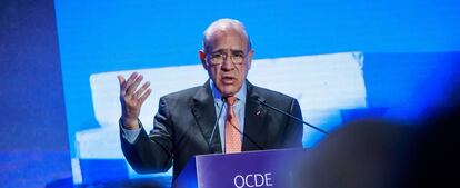 El secretario general de la Organización para la Cooperación y el Desarrollo Económicos (OCDE), Ángel Gurría.