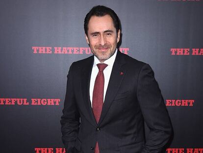 El actor Demi&aacute;n Bichir, en 2015 en Nueva York