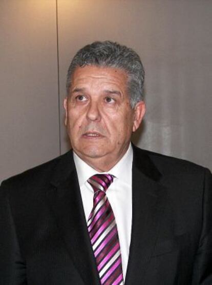 El constructor Melquíades Garrido, tío de Manuel Bustos.